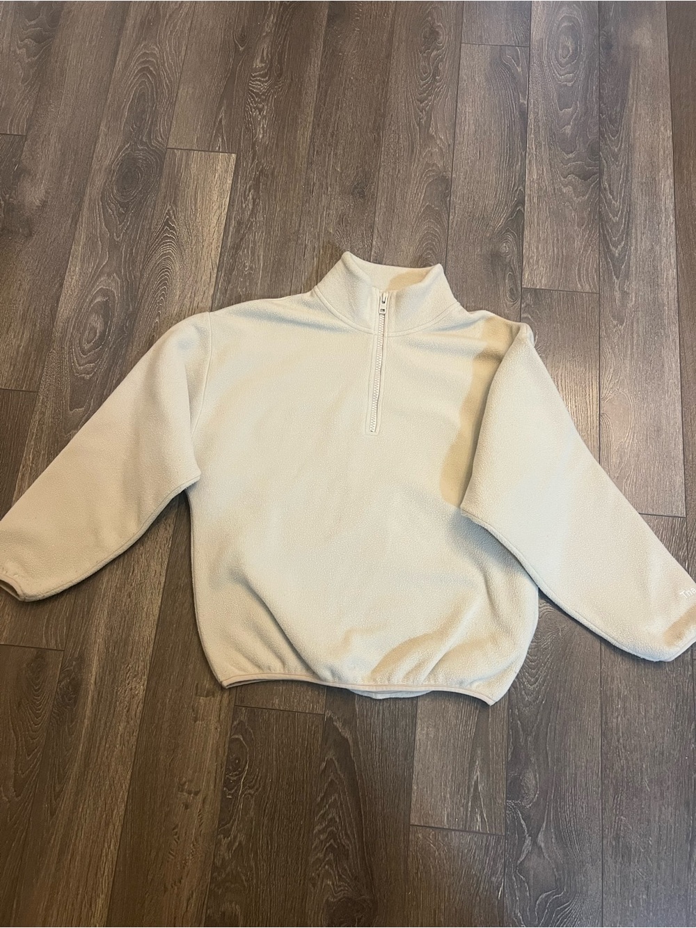 TNA Cream Half-Zip Fleece Pullover